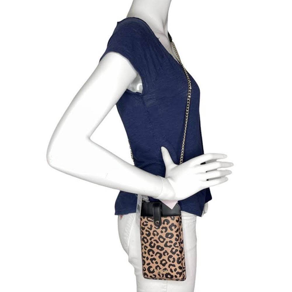 Kate spade NWT leopard phone/wallet crossbody